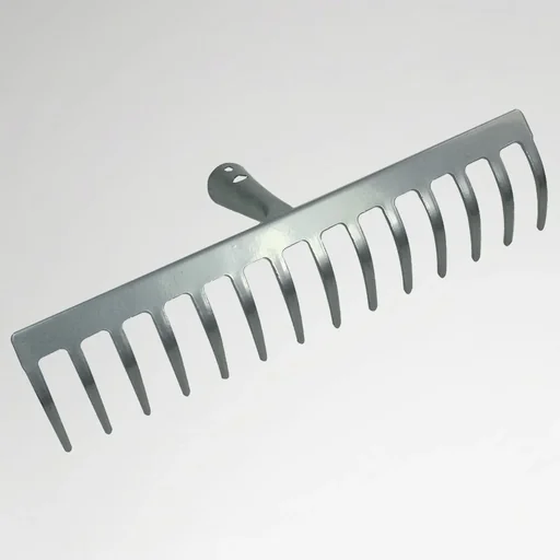 "Laubrechen/ Gartenharke mit 14 Zinken image"