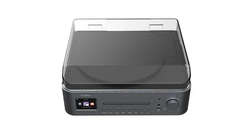 "Anlage mit Plattenspieler, Internet, UKW, DAB+/DAB Radio, Bluetooth und MP3 CD-Player image"