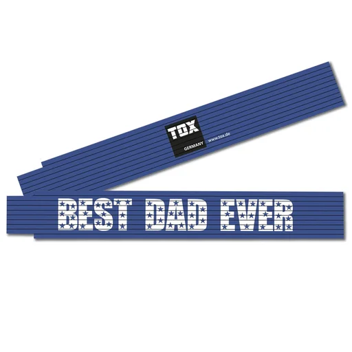 "Meterstab 2 m "BEST DAD EVER" image"