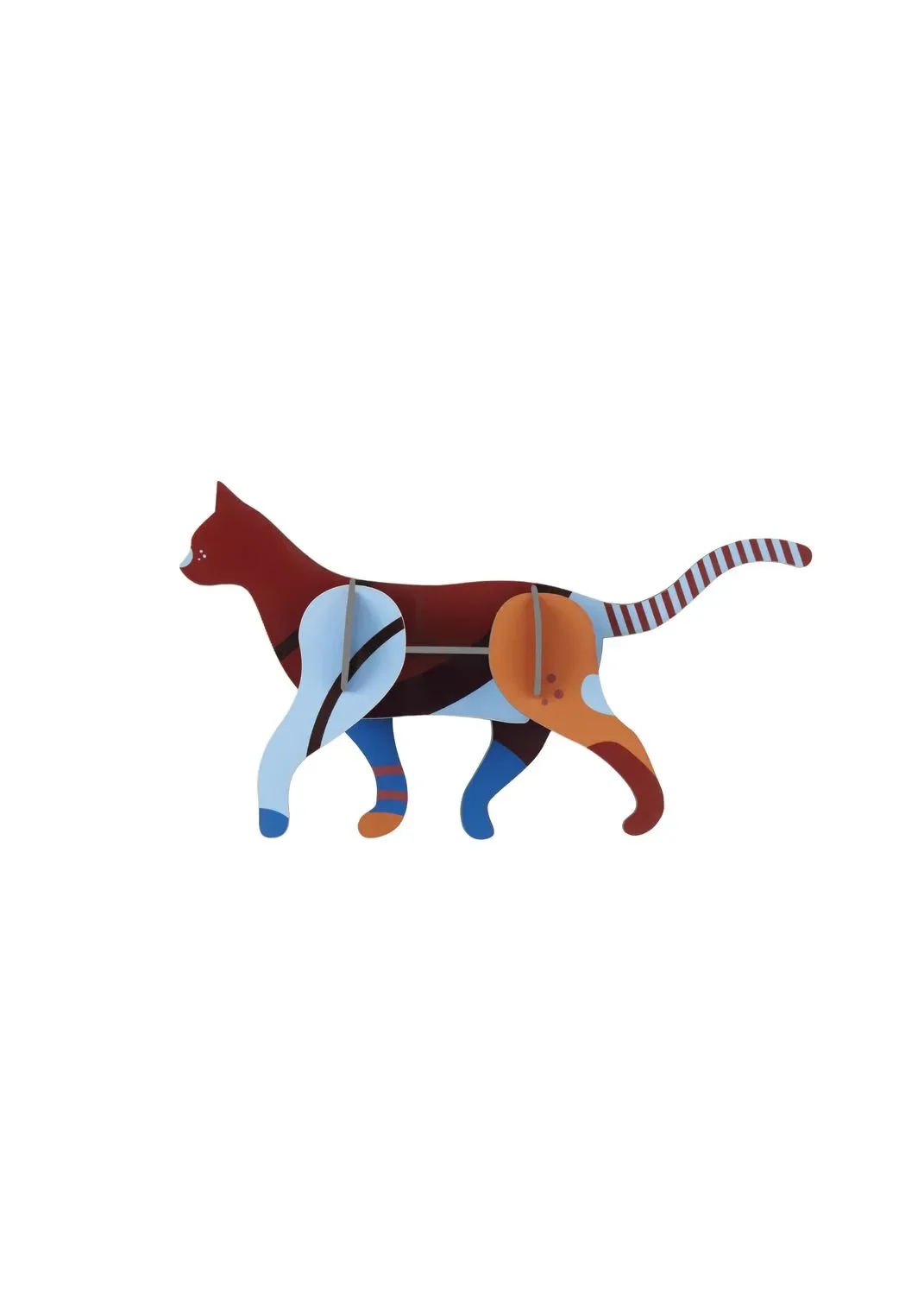 "Studio ROOF Ornament, Bastel-Set, 3D Wandobjekt - Katze image"