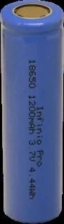 "Li-Ion Akku Typ 18650 mit 1200 mAh image"