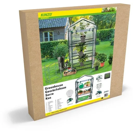"Kunststoff-Gewächshaus 69 x 49 x 125cm image"