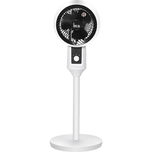 "Standventilator 3 Geschwindigkeiten Luftumwälzung einstellbar 70° Oszillation Kunststoff Stahl Ø28 x 80H cm image"