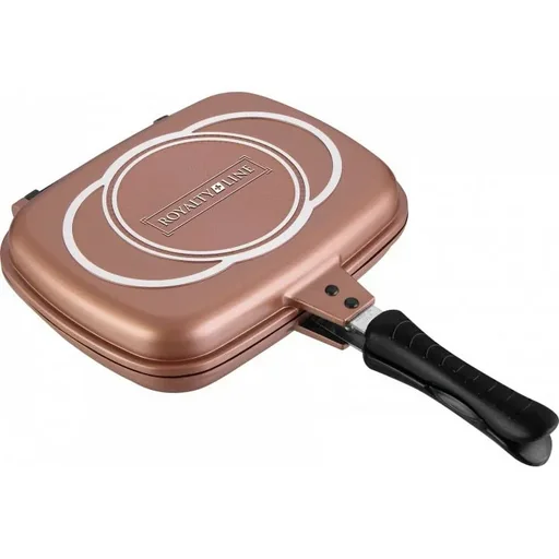 "Doppelseitige Grillpfanne - 34cm - Kupfer image"