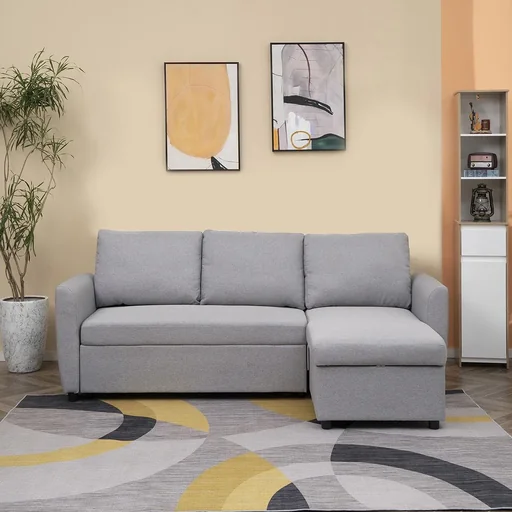 "Ecksofa 217 cm x 134 cm x 85 cm image"