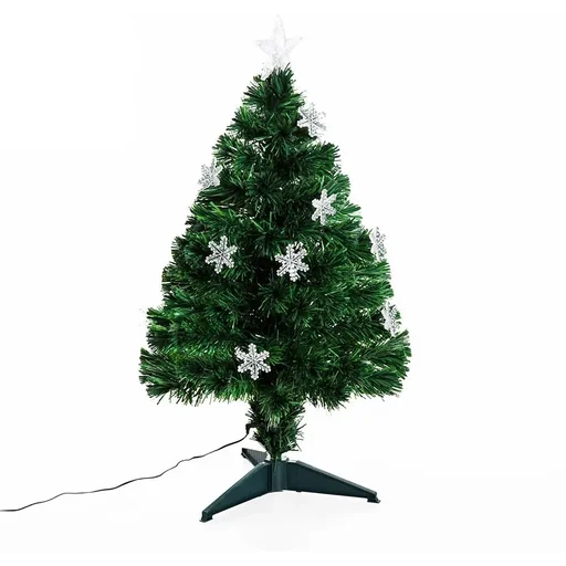 "Weihnachtsbaum mit 12 LED-Lichter grün image"