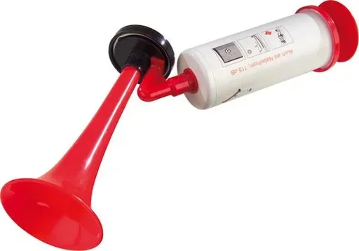 "Druckluft Fanfare 115 dB - immer und überall einsetzbar image"