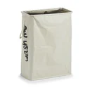 Wäschesammler "Wash me", Polyester, beige