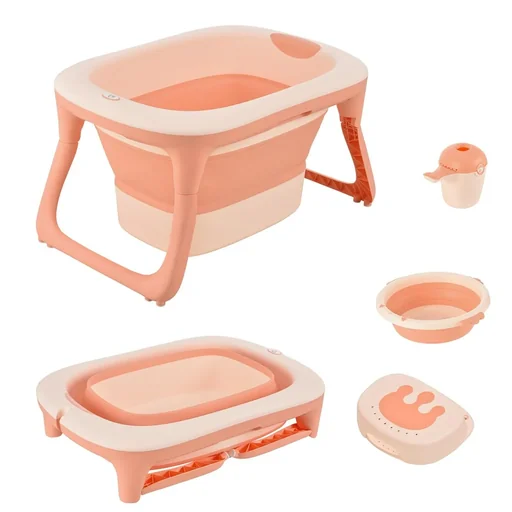 "Babybadewanne mit Waschbecken und Shampoobecher image"