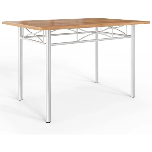 "5-teiliges Lounge-Set "Paul" - Esstisch + 4 Stühle - Buche image"