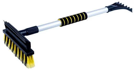 "Bürste mit Eiskratzer und Gummilippe teleskopierbar - 3in1- 60-90 cm image"