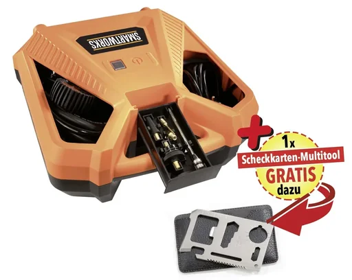 "Kompressor "Air Box" 1100 Watt + Gratis dazu SCHECKKARTEN MULTI-TOOL image"