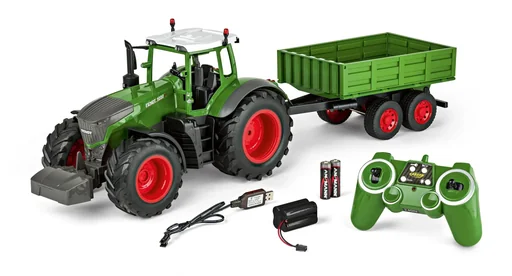 "RC Traktor mit Anhänger 1:16 100% RTR image"