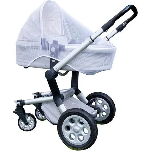 "Moskitonetz / Moskitonetz für Kinderwagen - Weiß image"