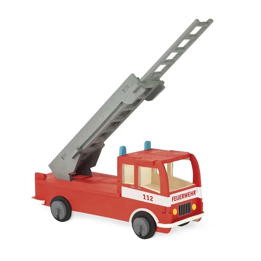 "Holzbausatz "Feuerwehrauto", 17,5 x 7,5 x 31 cm image"