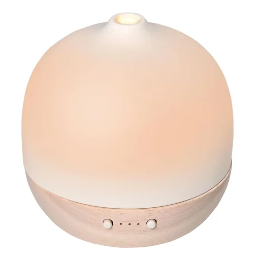 "180ml Aroma Diffuser for Essential Oils Humidifier with Adjustable LED Warm Lights, 2 Mist Mode, Timer, Waterless Auto-o image"