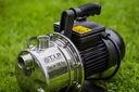 Gartenpumpe Edelstahl Clean Jet 1300 Plus mit 4 m Ansauggarnitur, bis 4.400 l/h Fördermenge