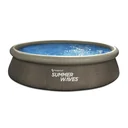 Rundpool Ø366 x 76 cm rattan braun