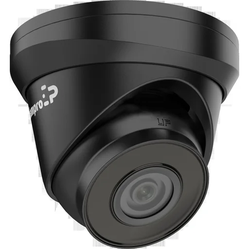"ip-netzwerk-kamera - dome - 2 mp - schwarz image"