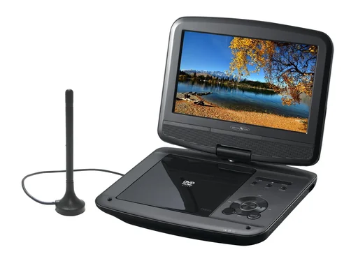 "Portabler DVD-Player mit 9" LCD-Bildschirm und DVBT2 HD Tuner image"