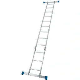 Multifunktionsleiter mit Plattform 3,6 m (12 Sprossen)