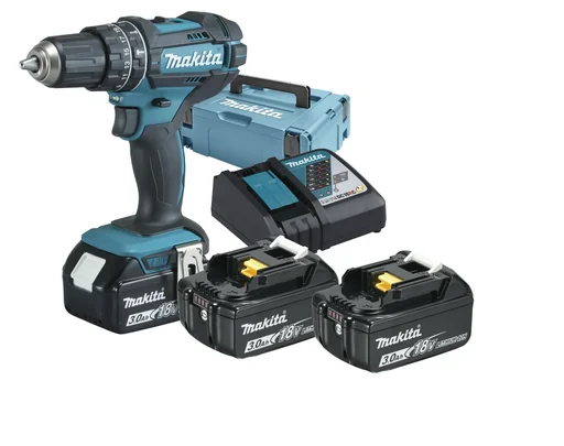 "Akku-Schlagbohrschrauber Set 18 Volt, DHP482RF3J image"