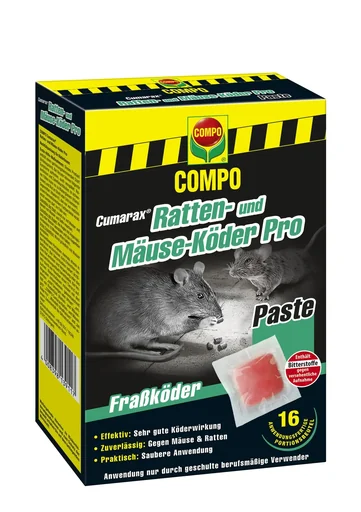 "Ratten- und Mäuseköder "Cumarax Pro" - 240 g image"