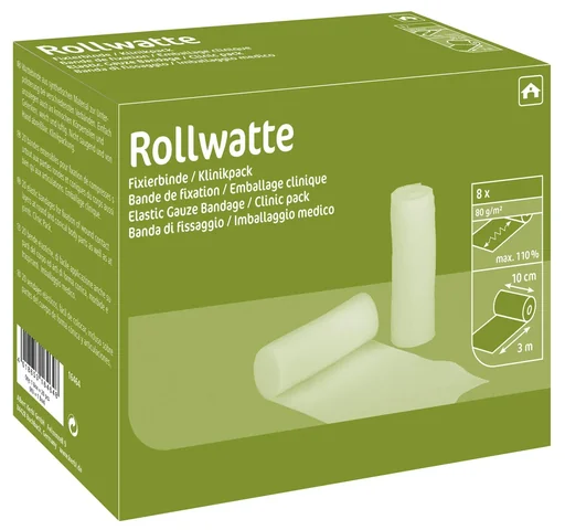 "Rollwatte, 10 cm x 3 m, 8 Stück image"