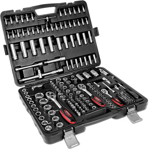 "Werkzeugsatz aus Chrom-Vanadium-Stahl, 192 Stück. image"