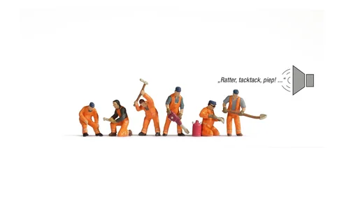 "Baustelle am Gleis, Sound-Szene, Spur H0 image"