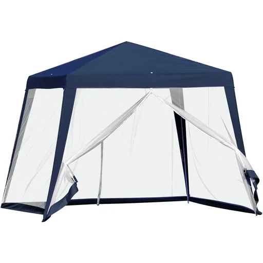 "Pavillon mit Moskitonetz beige image"