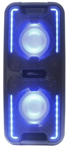 "Tragbare Discosoundmaschine mit Bluetooth, Radio, 2x USB, AUX-IN inklusive Mikrofon image"