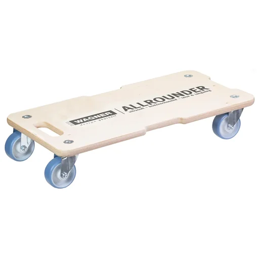 "Transporthilfe MM 1325, 59 x 29 x 11 cm, softe Rollen Ø 75 mm, Rollenlager, Multiplex Birke FSC®, Tragkraft 300 kg image"