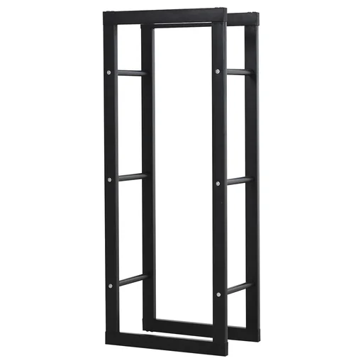 "Kaminholzständer schwarz image"