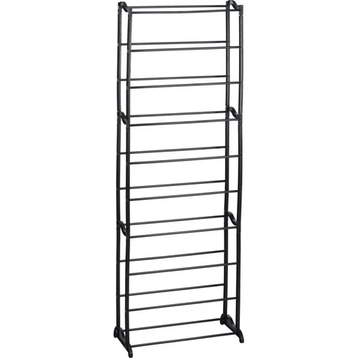 "Storage Solutions Schuhregal - 10 Schichten - Metall - Schwarz image"
