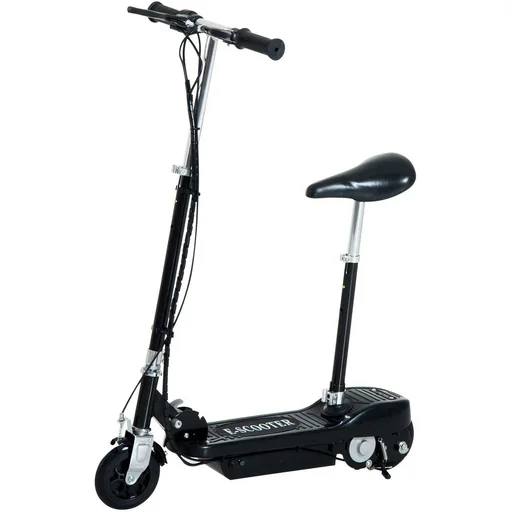 "Elektroroller Kinderroller Cityroller 120W Schwarz image"