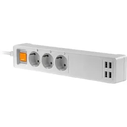 Smarthome VT-5018 WiFi-Steckdose mit USB-Smart-Switch - Funktioniert mit Amazon 