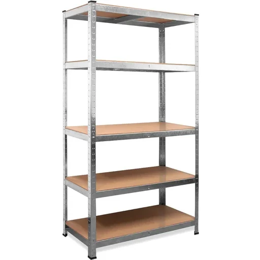 "Schwerlast-Metall-Lagerregal / Regaleinheit, 5 Böden 875kg Tragkraft 180x90x60 cm 175kg pro Boden image"