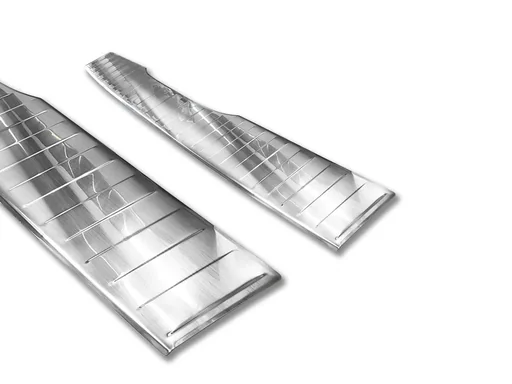 "Edelstahl Ladekantenschutz, Mercedes V / VITO W 447 (129,8 cm), ab 2014>. Erstausrüster Qualität, gebürstet image"