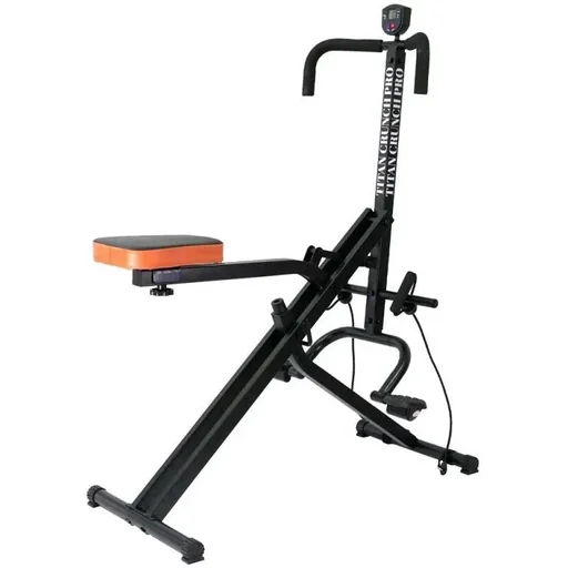 "HomeAthlon Titan Crunch Pro Heimtrainer - Kernkrafttraining und Cardio - faltbar image"