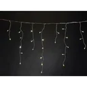 Vellight Eiszapfen-Weihnachtsbeleuchtung - 2 x 0,6 m - 72 LEDs - Warmweiß - Innen und Außen
