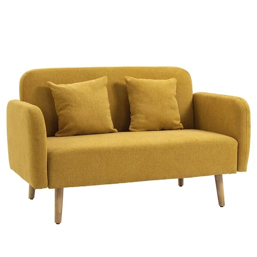 "2-Sitzer Doppelsofa 130 cm x 70 cm x 80 cm image"