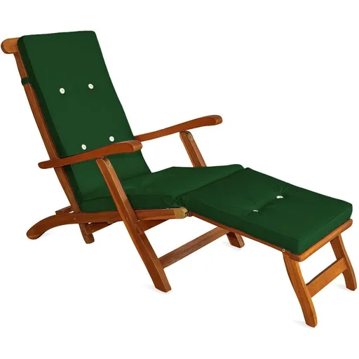 "Garten-Kissen - Für Liege - Grün - 173x43x6cm image"
