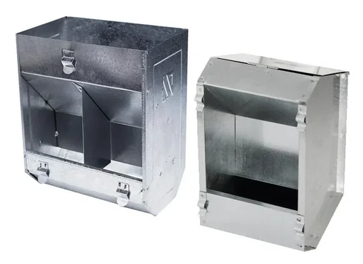 "Futterautomat mit 2 Fressplätzen, HxBxT 24 x 19 x 13 cm, ca. 3 l image"