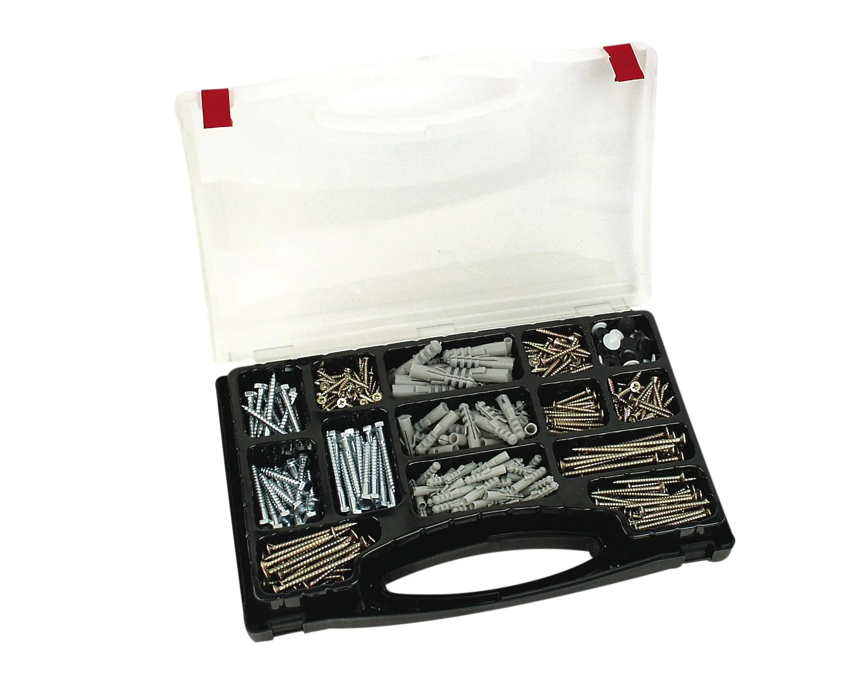 Holzschrauben Sortiment, 620-teilig