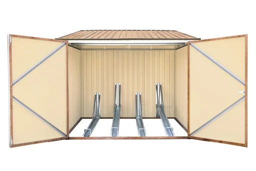 "Fahrradbox Holz-Dekor Eiche image"