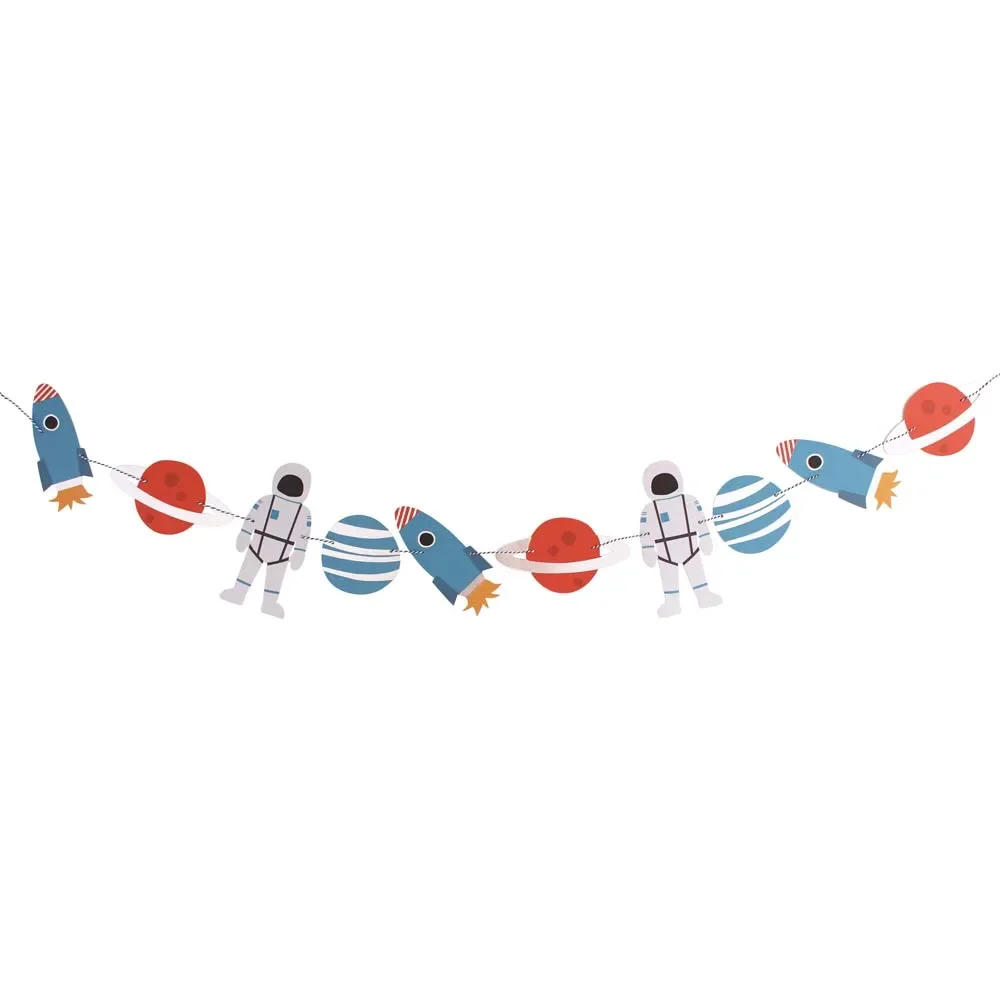 "Ava & Yves Partygirlanden Weltraum image"