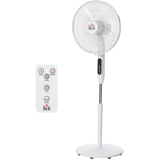 "Standventilator mit 3 Belüftungsstufen schwarz/weiß image"