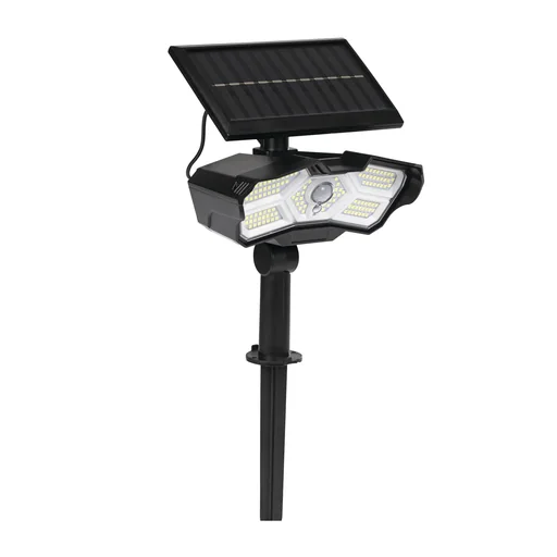 "LED Solarstrahler mit Bewegungsmelder, 400 Lumen image"