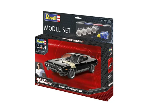 "Model Set F&F Dominics 1971 Plymouth GTX image"
